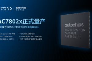 四维图新车规级MCU芯片AC7802x量产