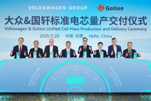 国轩高科标准电芯正式量产交付 将供应大众旗下多个平台