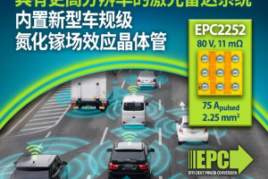 采用EPC新型车规级GaN FET设计更高分辨率激光雷达系统 以实现更先进的自主式系统